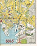 Grafisk Studio Oslo - Turistkart over Oslo = [Toeristenkaart van Oslo]