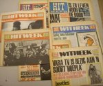 HITWEEK / WITWEEK - HITWEEK / WITWEEK [  Nederlands undergroundweekblad ] 15 nummers  in totaal [uit de derde en vierde jaargang].