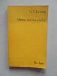 Lessing, G.E. - Minna von Barnhelm. Lustspiel (toneeltekst)