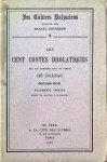  - Les Cent Contes Drolatiques mis en lumière par le sieur de Balzac Quatrième dixain Fragments Inédits ornés de quatre fac-similés