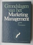 VERHAGE, B. & CUNNINGHAM, WILLIAM H., - Grondslagen van het marketing management.