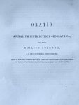 Selenka, Emilius - Oration 1868 | Oratio de animalium distributione geographica, pp 33-66.