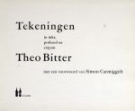Theo Bitter - Tekeningen in inkt ,potlood en crayon