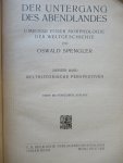 Spengler Oswald - Der Untergang des Abendlandes 2e band: Welthistorische Perspectiven
