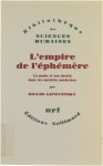 Lipovetsky Gilles - L'Empire de l'éphémère: La mode et son destin dans les sociétés modernes