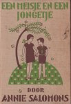 Salomons, Annie - Een meisje en een jongetje. Een boek over kinderen, maar niet voor kinderen Salomons, Annie - Een meisje en een jongetje. Een boek over kinderen, maar niet voor kinderen