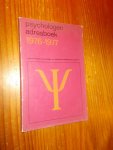 (ed.), - Psychologen adresboek 1976-1977.