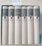 Goethe, Johann Wolfgang: - Werke : Jubiläumsausgabe : 6 Bände in illustriertem Schuber : (sehr gut bis fast neuwertig) :
