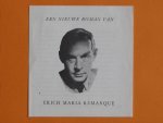 Boekfolder - Erich Maria Remarque Boekfolder - Erich Maria Remarque
