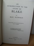 Plowman, Max - An Introduction to the Study of Blake