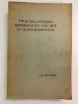 J.J. de Reede - Twee belangrijke beperkingen van het octrooimonopolie