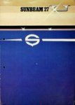 Schochl Boote - Original brochure Sunbeam 27