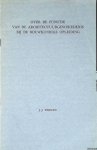 Terwen, J.J. - Over de functie van de architectuurgeschiedenis bij de bouwkundige opleiding: rede