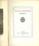 Zimmerman A.R. te Gösing Februari 1924  Inleidend woord - Pallas Leidensis  MCMXXV.   (gedenkboek van het 350-jarig bestaan der Leidsche Universiteit)