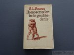 Rowse, A.L. - Homosexuelen in de geschiedenis - Over ambivalentie in maatschappij, literatuur en beeldende kunst