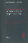 A.L.G.A. Stille - In der minne gescheiden - Rede 1997