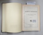 Gola, Guiseppe: - Lavori di Botanica: Volume pubblicato in occasione del 70 geneliaco del Profl Guiseppe Gola : Padova 1947 :