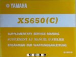  - Yamaha XS650 (C) Supplementary Service Manual