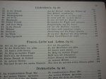 Schumann; Robert (1810-1856) - LIEDER - Band I; Fur Saingstimme und Klavier; Originalausgabe (Sopran oder Tenor); Herausgegeben von Max Friedlaender