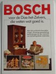 Jeppener Haltenhoff Sabine - Bosch voor de doe het zelvers die weten wat goed is Met vele praktische bouwtekingen uitvoeringe gereedschap beschrijvingen en een overzicht van de belangrijkste materialen