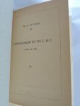 Veen, Kromsigt, P J Dr. - Lingbeek - Treffers J. - Haitjema, Th. L. - Ruler A.A. van - Vries K. de - De Confessioneele richting - In memoriam - Schets van de geschiedenis der reorganisatie-beweging in de Kerk / De geestelijke achtergrond van den strijd om kerkherstel - Wie was Dr. hoedemaker - Dr. Hoedemaker's kerkelijk en staatkundig Beginsel.