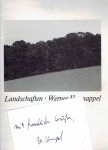 HANNAPPEL, Werner - Werner Hannappel - Landschaften. - [+ Signed card].