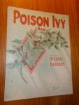 INGRAHAM, HERBERT, - Poison Ivy Rag.