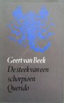 Beek, Geert van - De steek van een schorpioen (Ex.2)