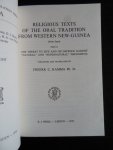 Kamma, Freerk C. - Religious Texts of the oral tradition from Western New-Guinea, Part B, The threat to life and its defence against ‘natural’and ‘supernatural’phenomena