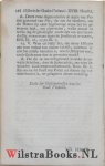 Watts, Isaac - Kort Begrip der geheele Schriftuurlyke Historie, nevens een Vervolg der Joodsche Historie van het einde des O. Verbonds, tot op de komst van J. Christus, waar by gevoegd is Een Berigt der voornaamste Voorzeggingen, die tot J. Christus betrekke...