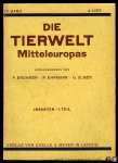 BROHMER, P. / EHRMANN, P. / ULMER, G. (herausgegeben von) - Die Tierwelt Mitteleuropas IV. Band. Insekten 1. Teil, 2. Lieferung