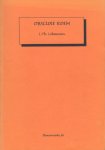 Lehmann, L.Th. - Obsure roem. Over John Cowper Powys. Lehmann, L.Th. - Obsure roem. Over John Cowper Powys.