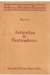 Larra (Figaro) - Articulos de costumbres