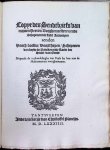 Prosper Verheyden - Een brief van Antwerpen aan Gent (14 maart 1584) toegekend aan Marnix Prosper Verheyden - Een brief van Antwerpen aan Gent (14 maart 1584) toegekend aan Marnix