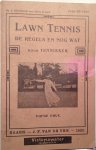 Tennisser - LAWN TENNIS, De Regels en Nog Wat