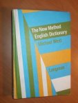 West, M.P. - The new method English dictionary. Explaining the meaning of over 24,000 items within a vocabulary of 1,490 words