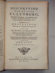 A.W.K. Voet van Oudheusden - Historische beschryvinge van Culemborg / Beschryving van de stad Culenborg