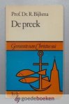 Bijlsma, Dr. R. - De preek --- Gemeente van Christus nú Bijlsma, Dr. R. - De preek --- Gemeente van Christus nú
