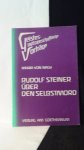 Nagy, M. von, - Rudolf Steiner ?ber den Selbstmord.