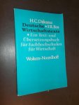DIJKSMA, H.C. EN BOS, F.R., - Deutsche Wirtschaftstexte.