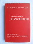 Buddenbrock, W.von - Die Welt der Sinne Buddenbrock, W.von - Die Welt der Sinne