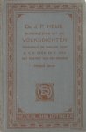 Heijer, J.P. - Bloemlezing uit de volksdichten