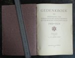 Goslinga, C and S.J. Van Limburg Stirum (bewerkers) - Gedenkboek der Vereeniging van Nederlandsche gezagvoerders en stuurlieden ter koopvaardij 1901 - 1926