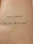 Albert Lavignac - Cours complet theorique et pratique de dictee musicale