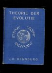 Rensburg, J.K. - THEORIE DER EVOLUTIE. Van oerschrift en oertaal tot wereldschrift en wereldtaal