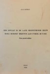 DEPREZ ADA - Een idylle in de late negentiende eeuw Rosa Rooses' brieven aan Cyriel Buysse. Een privé editie