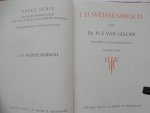 Gelder, Dr. H.E. van - J.H. Weissenbruch