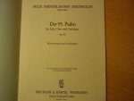 Mendelssohn-Bartholdy, Felix; (1809-1847) - Der 95. Psalm; Psalm 95 Op.46 (MWV A16) Kommt, lasst uns anbeten; Klavierauszug vom Komponisten