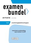 E.A. Poeze - Examenbundel Maatschappijwetenschappen 2017/2018 Havo