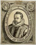 Gheyn, Jacob de II (1565-1629) - [Antique engraving, 1599] PHILIPPE DE MARNIX... (Portrait of schrijver Filips van Marnix, published 1599, J. de Gheyn, 1 p.